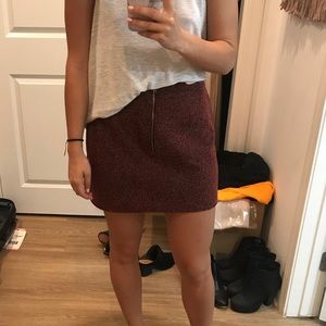 Topshop Tweed Skirt (TOPSHOP 6/ US4)